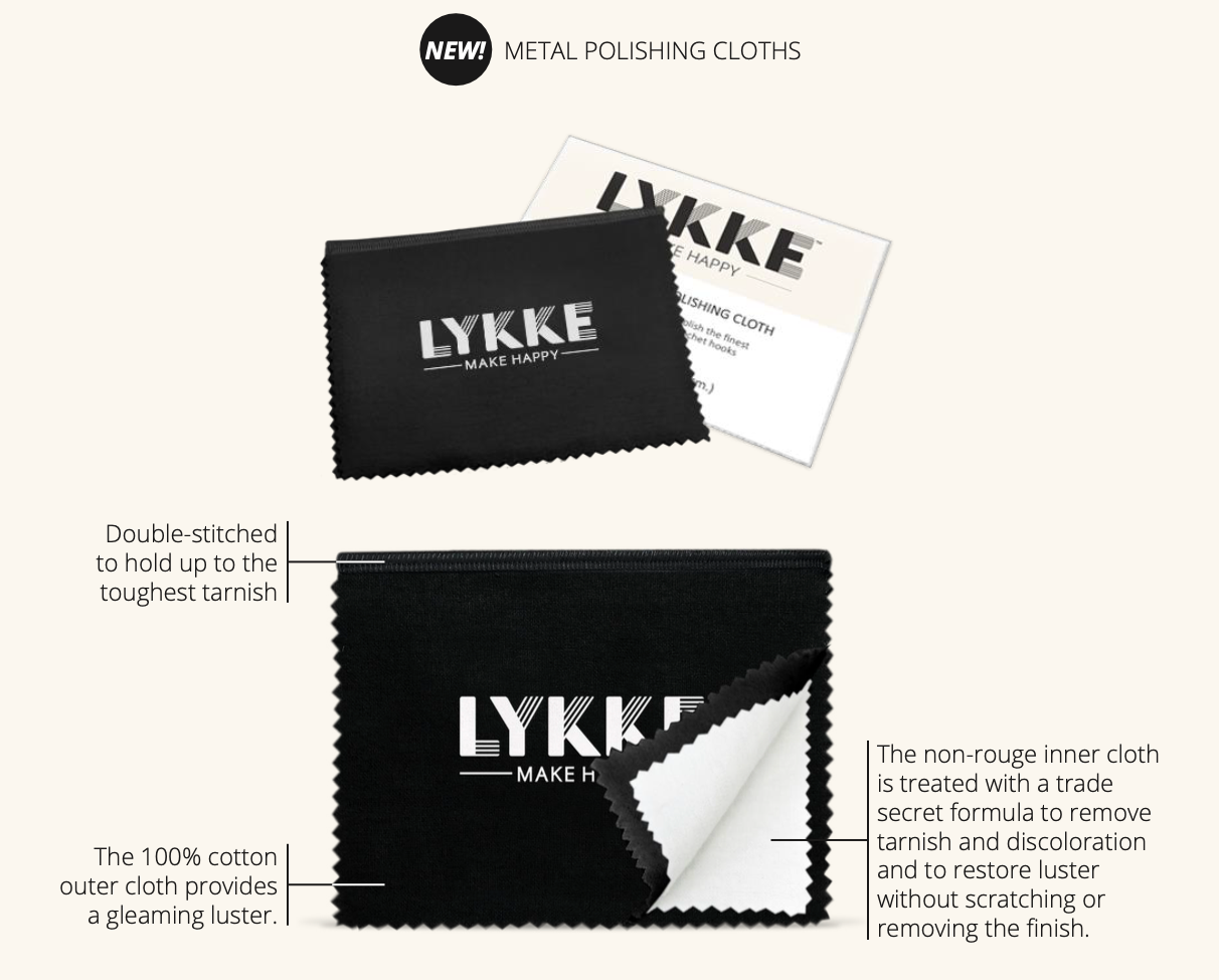 LYKKE Cypra COPPER Polishing Cloth LYKKE