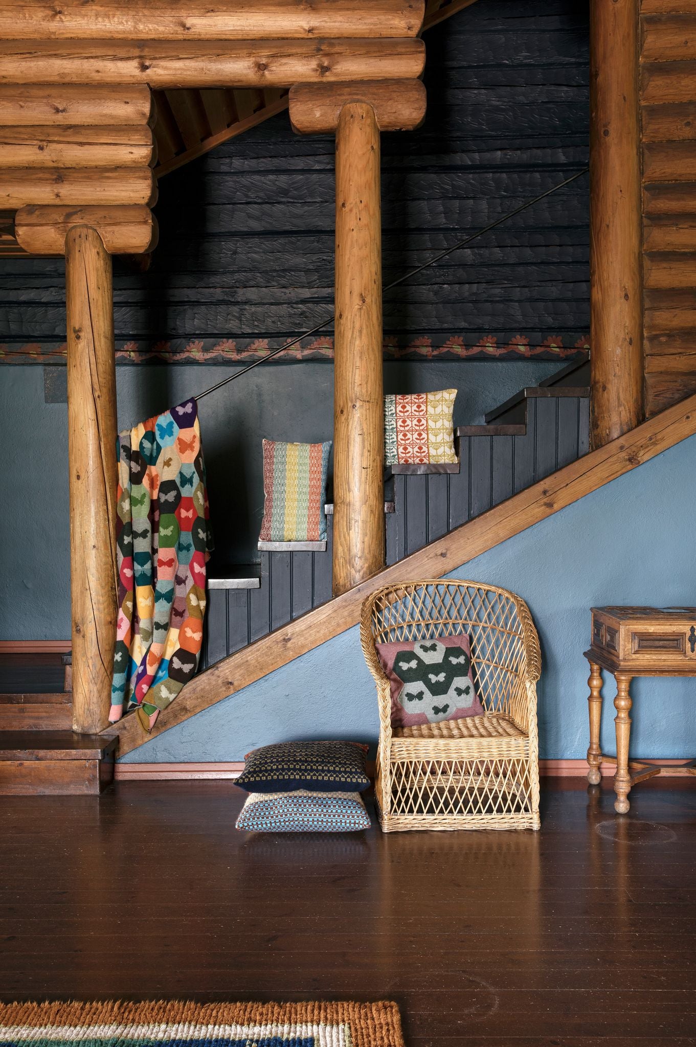 The Knitted Fabric: Colourwork Projects For You And Your Home by Dee Hardwicke Laine