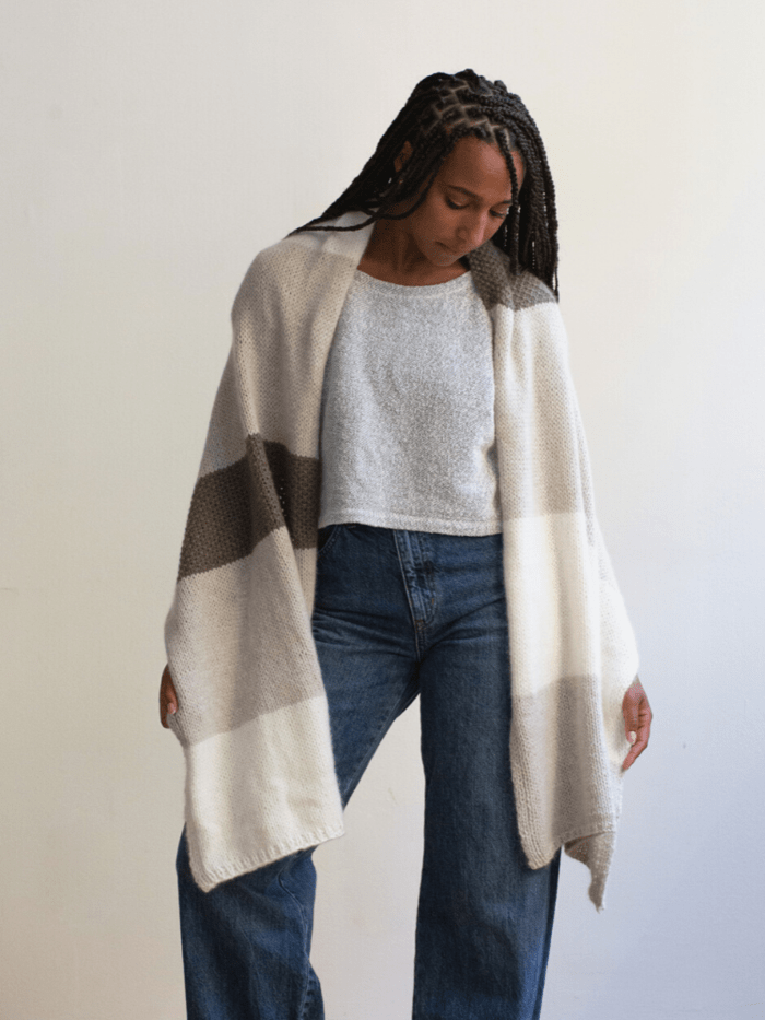 Country Wrap Pattern by Clinton Hill Cashmere Clinton Hill Cashmere