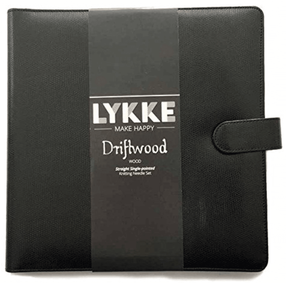 LYKKE Driftwood 10" Straight Needle Set - Black LYKKE
