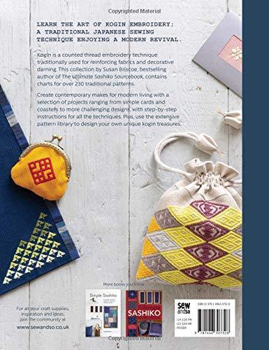 The Ultimate Kogin Collection: For Counted Sashiko Embroidery Susan Briscoe