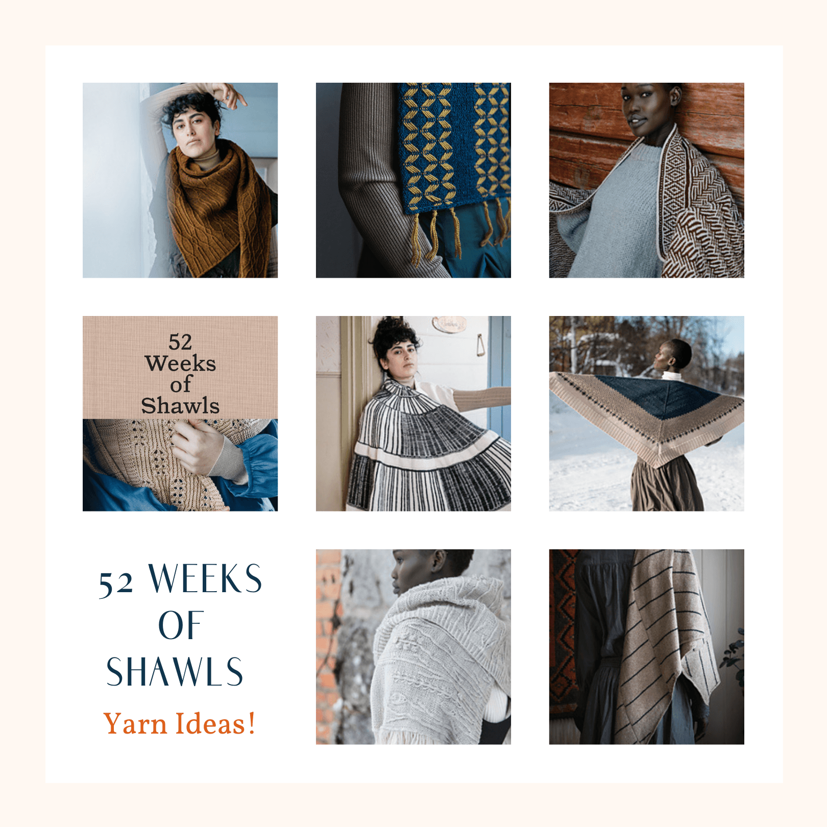52 Weeks of Shawls - Yarn Ideas