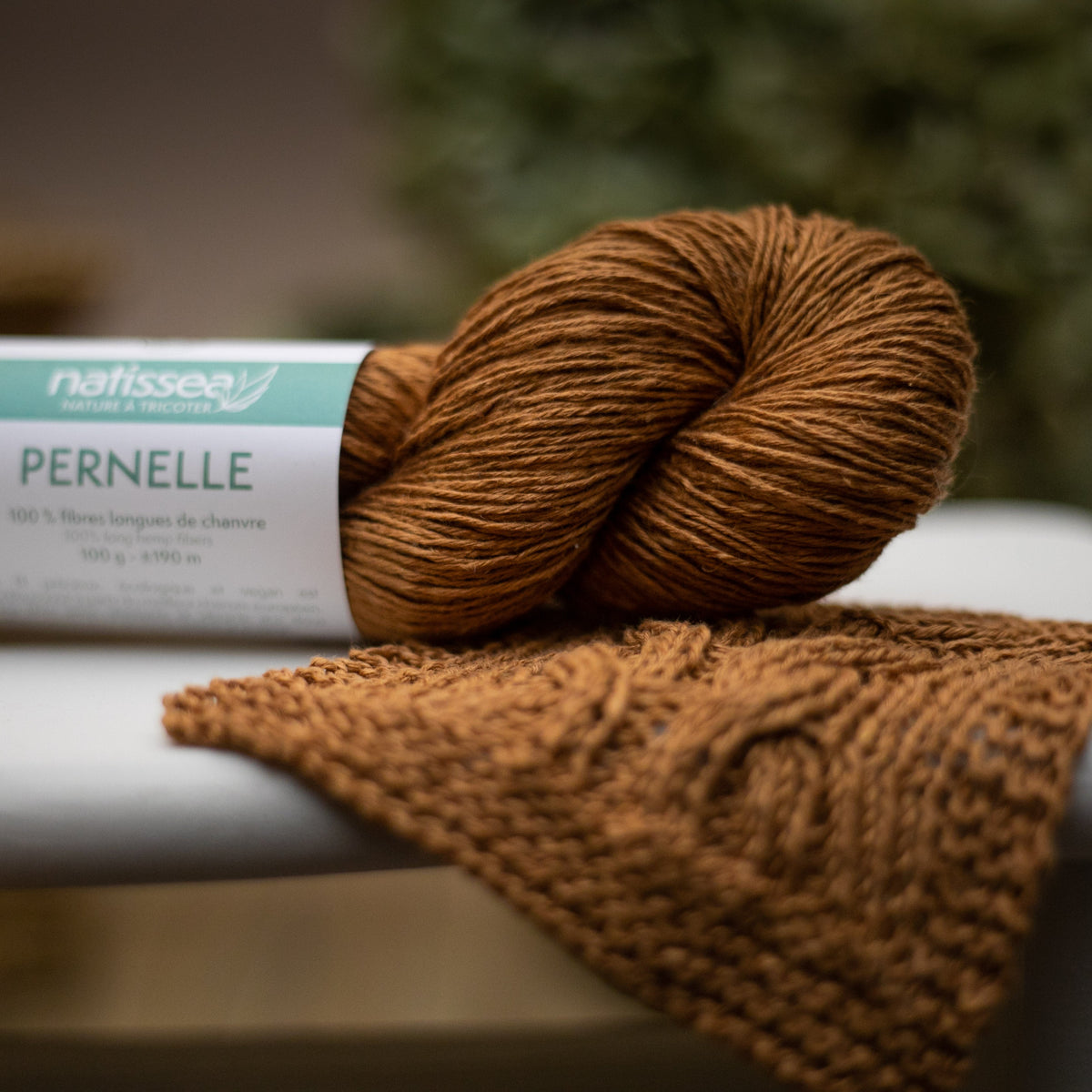 Clementine Tee Kits in Hemp Yarn Natissea