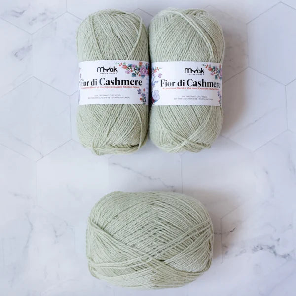 mYak Fior di Lino | Wool, Yak, Linen Fingering 4ply Yarn | Tribe Yarns ...