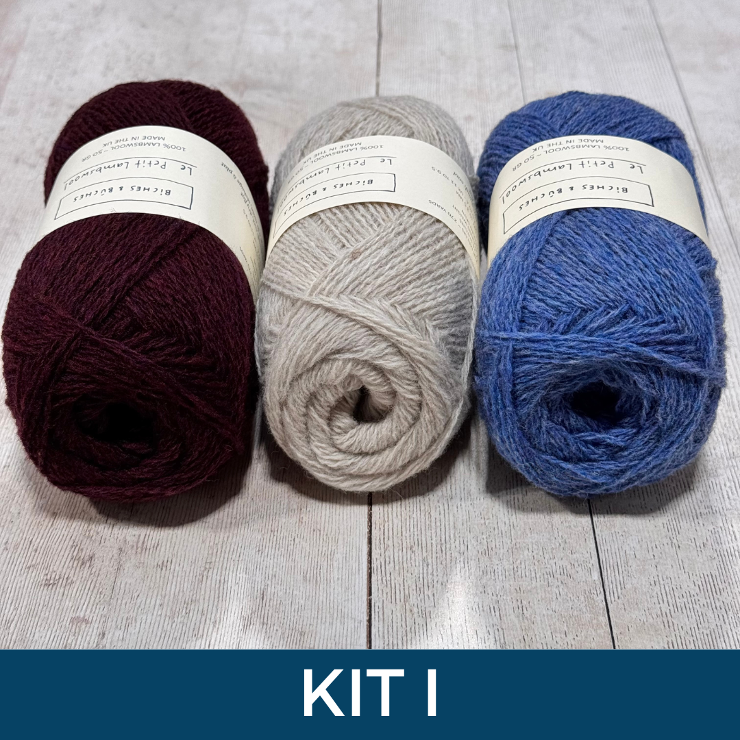 Isla Shawl Kits by Astrid Troland
