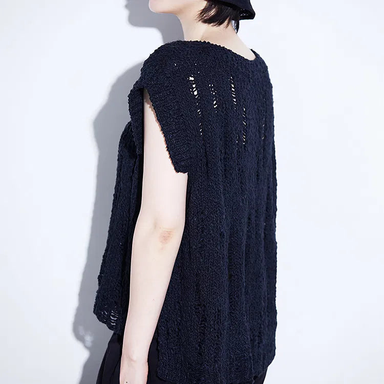 Summer Damage Vest with Cotton Waves