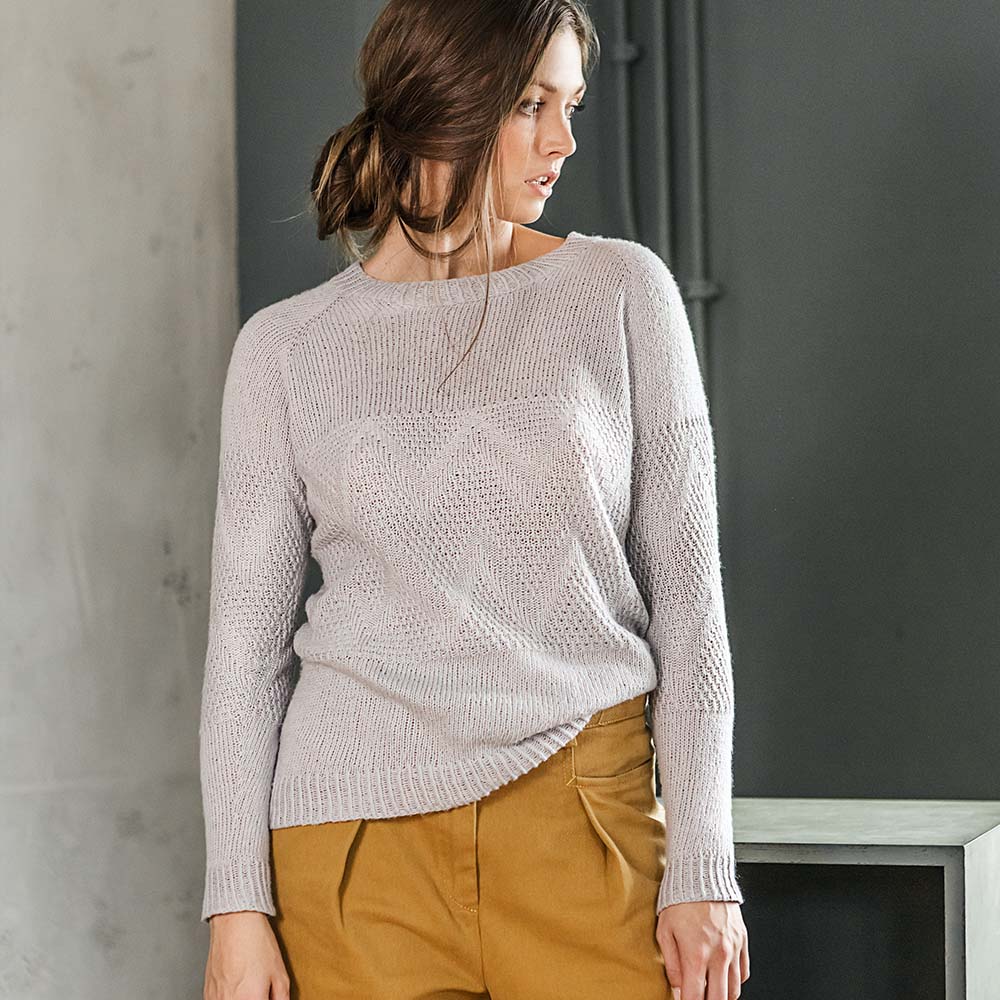 Neela Sweater Kit in Suave Pascuali