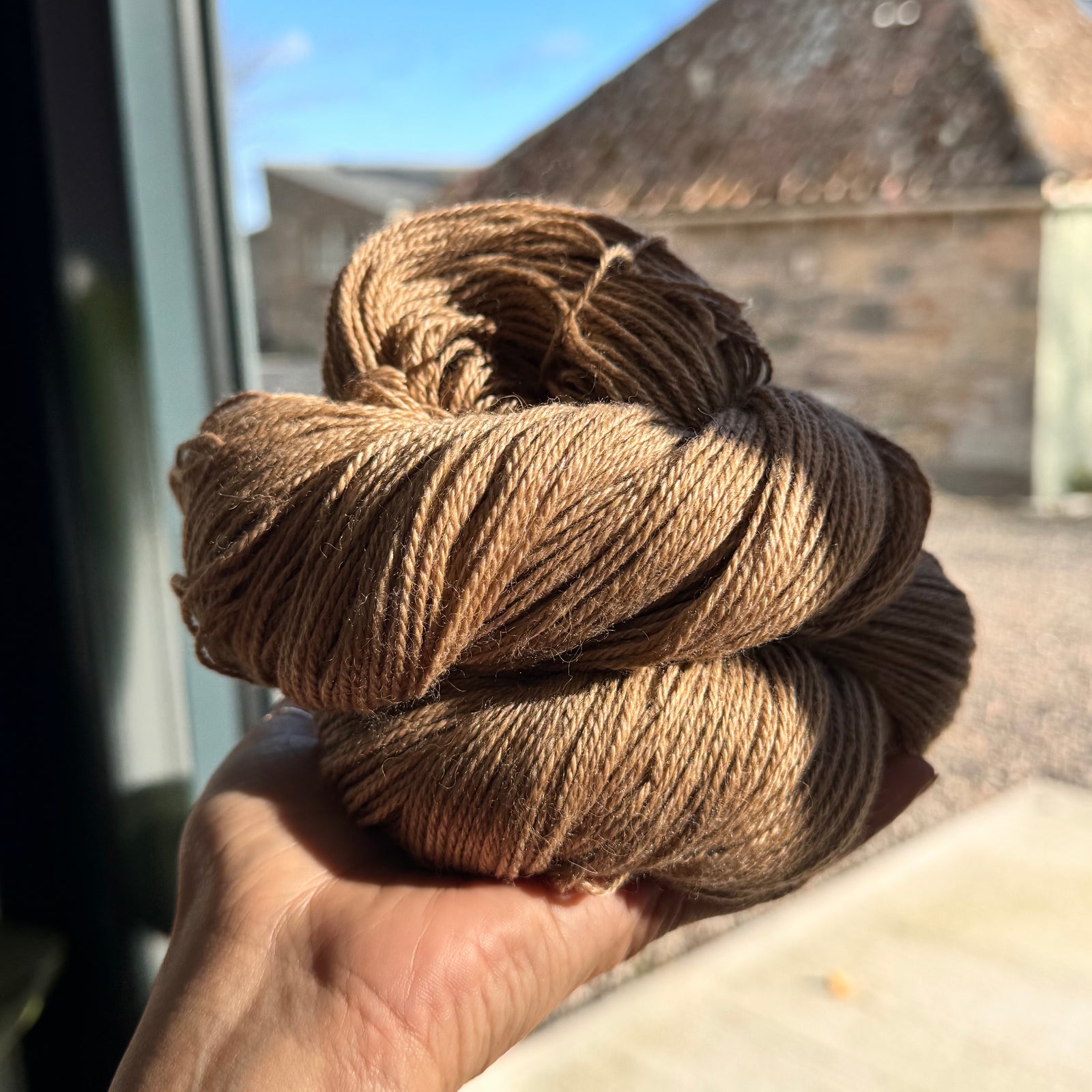 Natural Fawn 4ply - Undyed tribeyarns