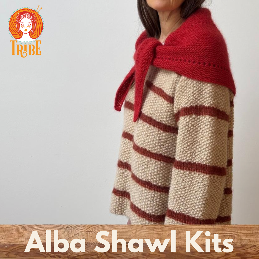 Alba Shawl Kits by Astrid Troland