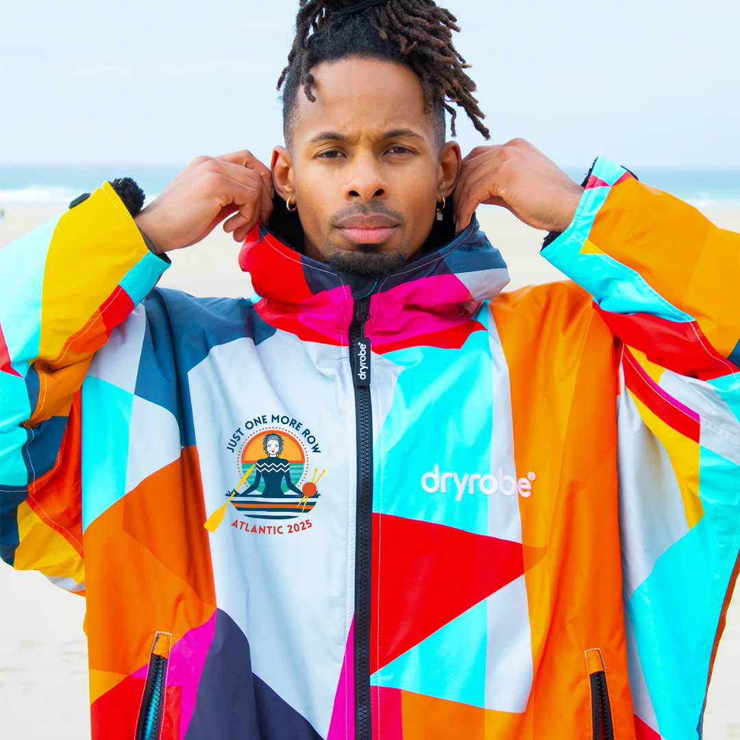 Limited Edition Abstract Dryrobe – Just One More Row