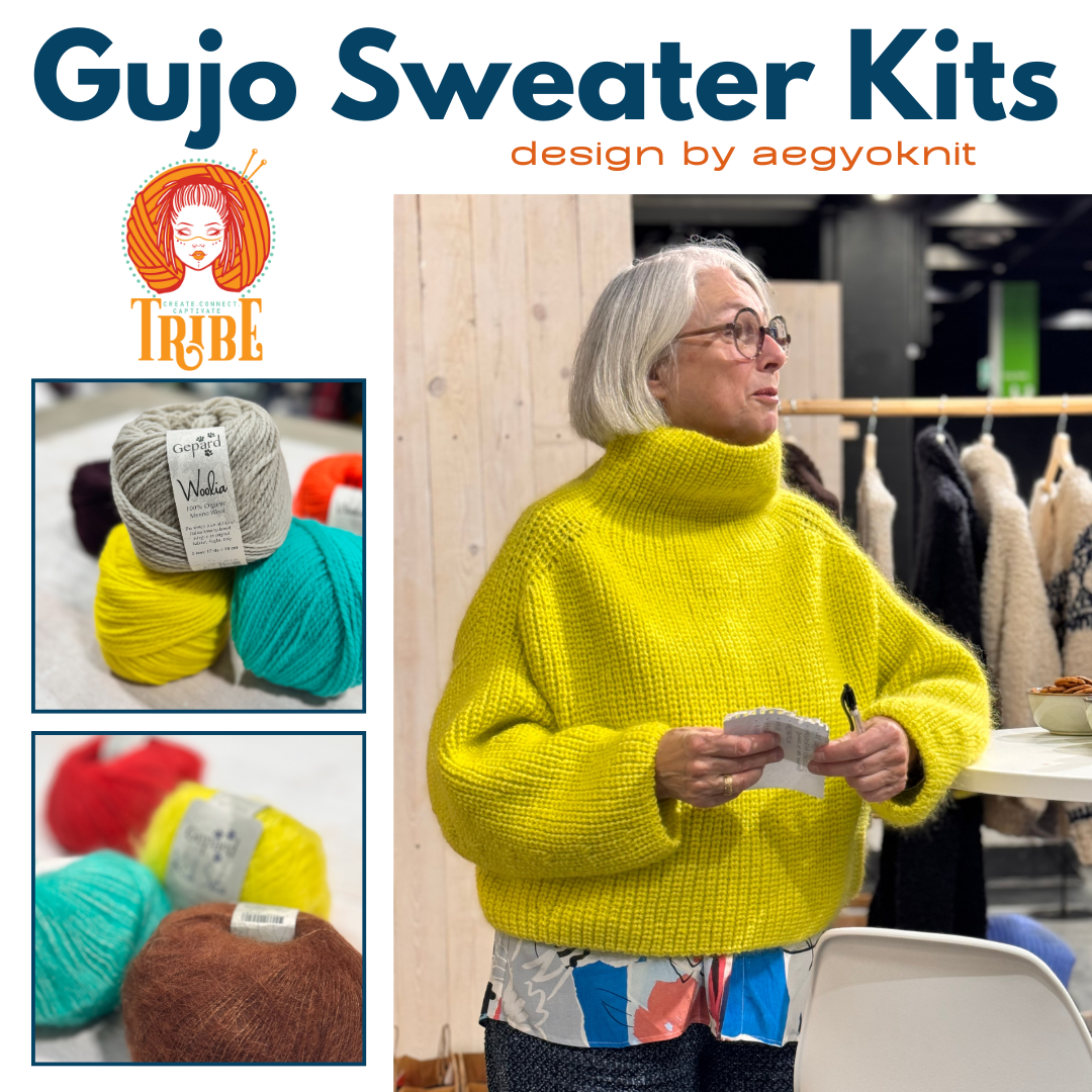 Gujo Collar Kit by aegyoknits Gepard