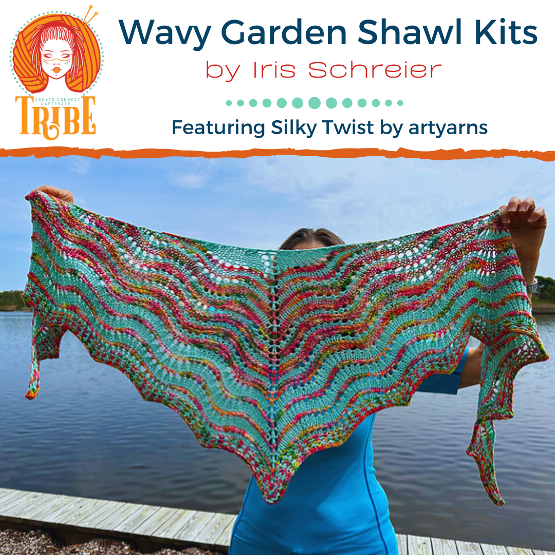 Wavy Garden KAL Kits by artyarns Artyarns