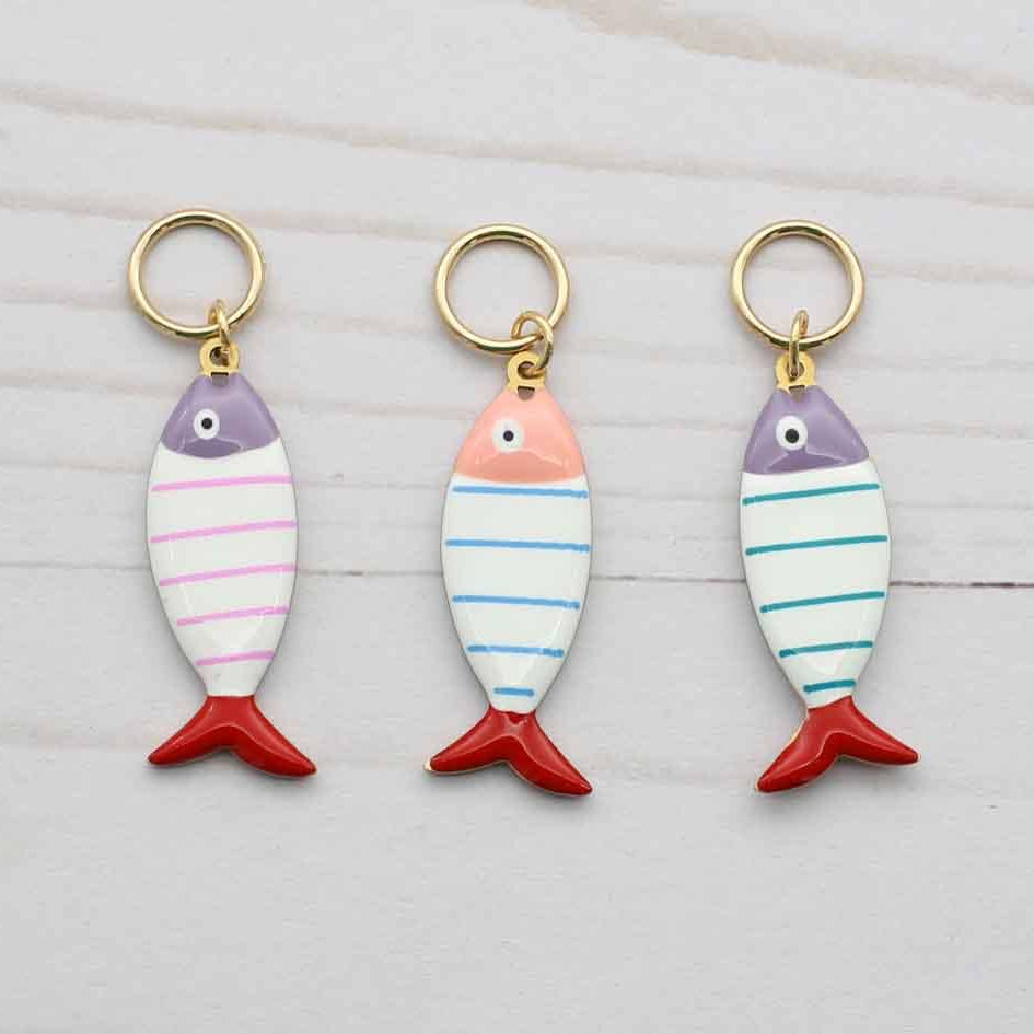 Little Fishies | Stitch Markers Fox & Pine Stitches