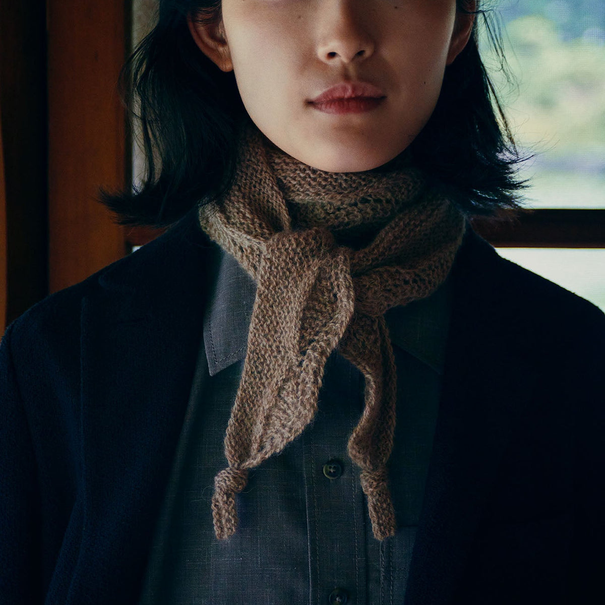 Lace Scarf Kit with Isager Soft Fine