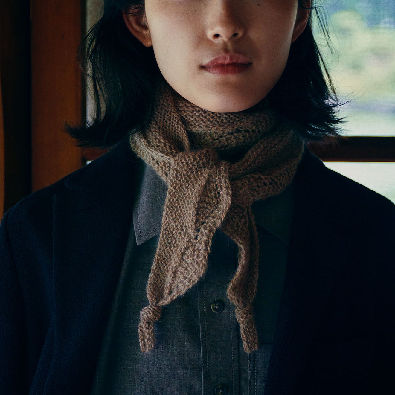 Lace Scarf Kit with Isager Soft Fine