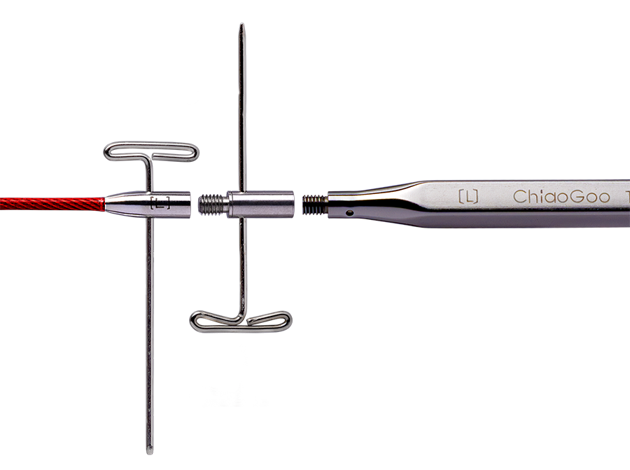 5" Chiaogoo QUADS Interchangeable Tips ChiaoGoo
