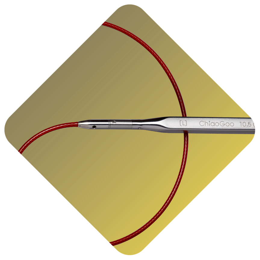 5" Chiaogoo QUADS Interchangeable Tips ChiaoGoo