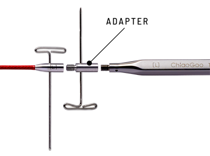 5" Chiaogoo QUADS Interchangeable Tips ChiaoGoo