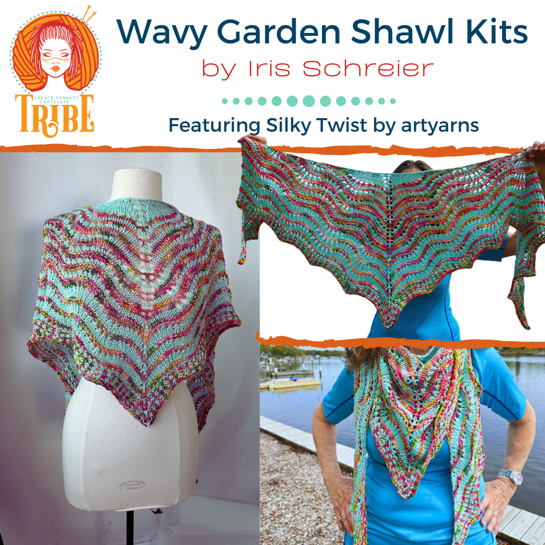 Wavy Garden KAL Kits by artyarns Artyarns