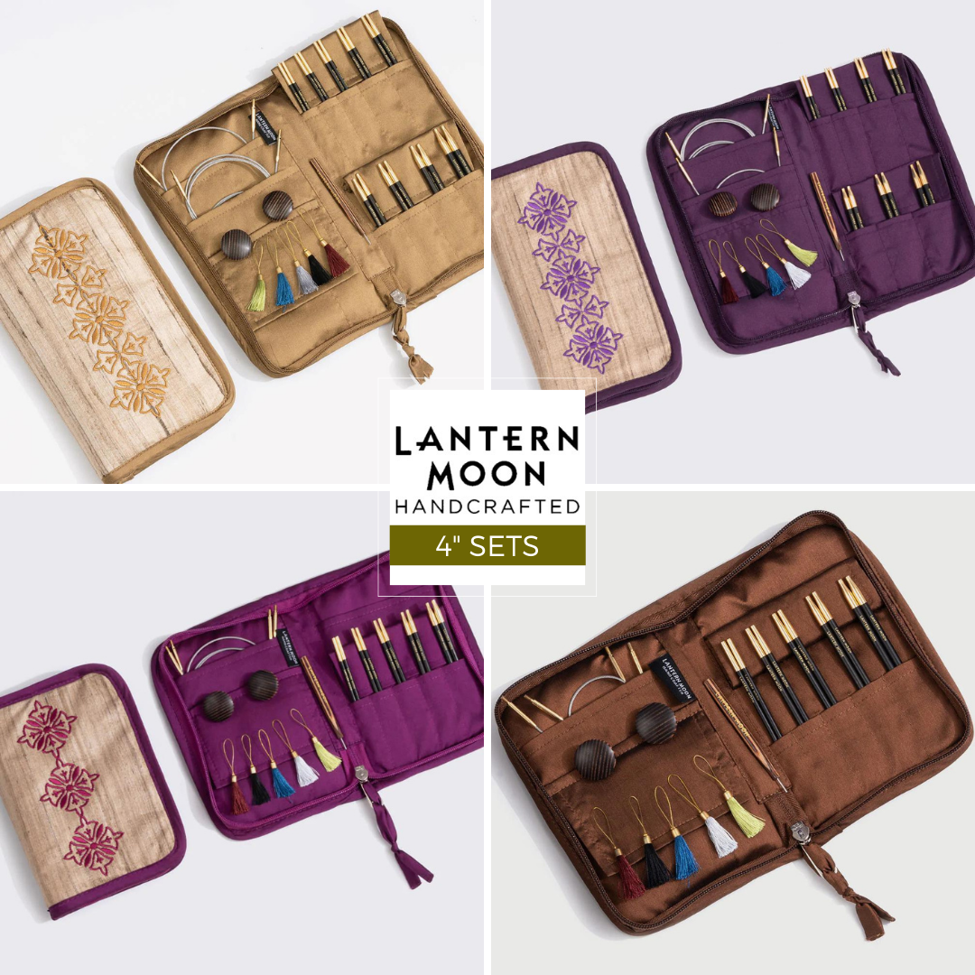 Lantern Moon Handcrafted Range of Knitting Bags and Cases
