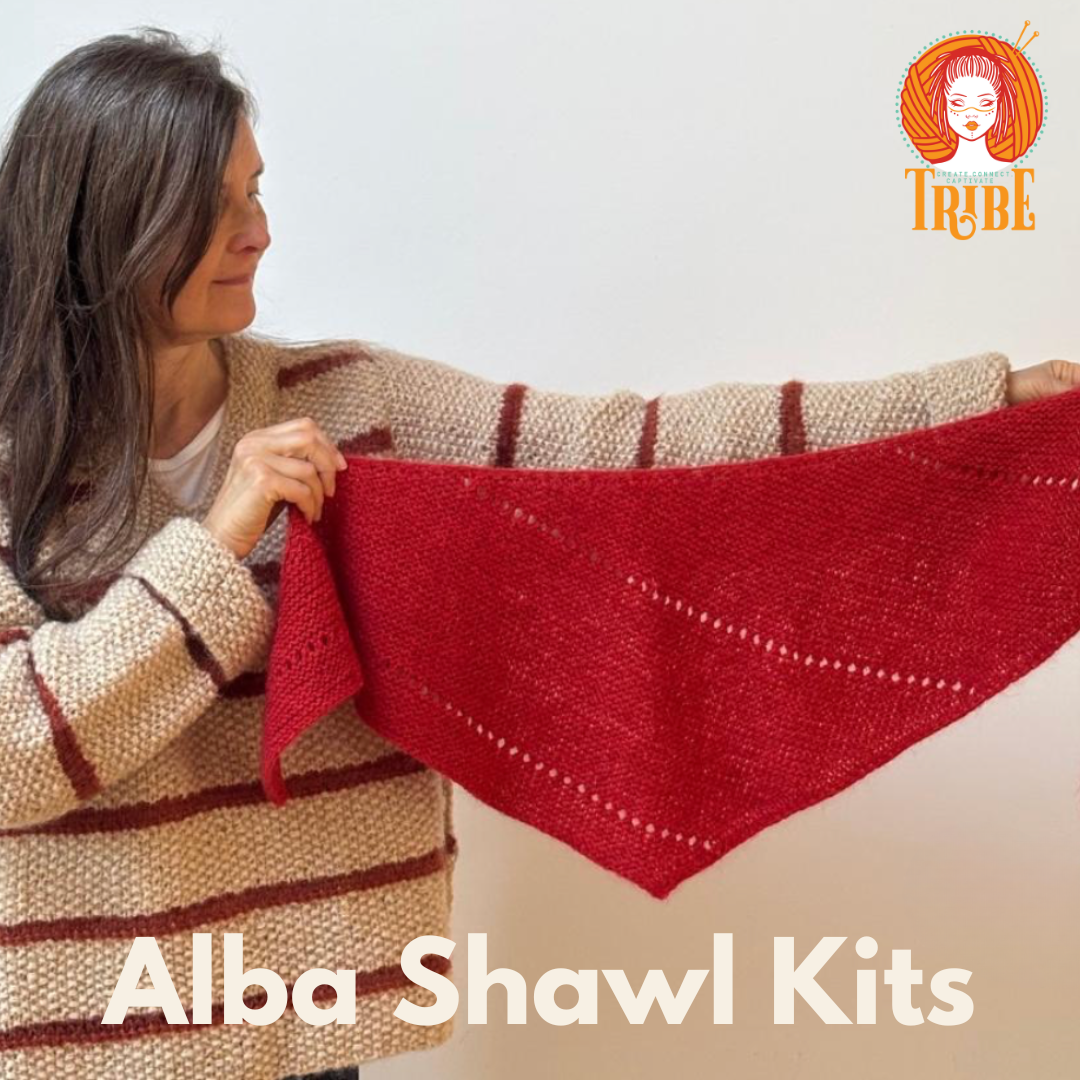 Alba Shawl Kits by Astrid Troland