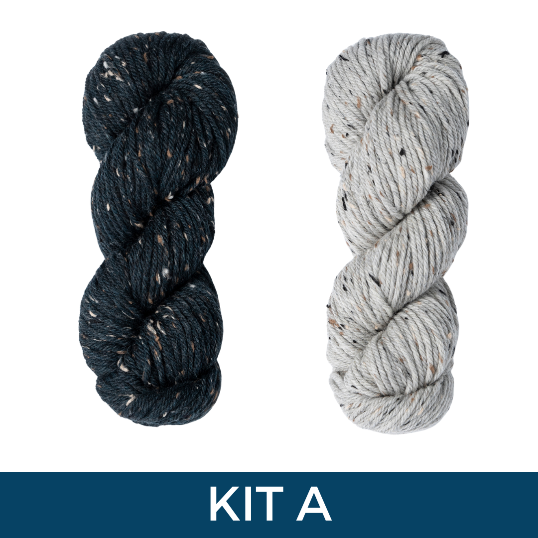 Anstruther Hat Kits with Woolstok Tweed