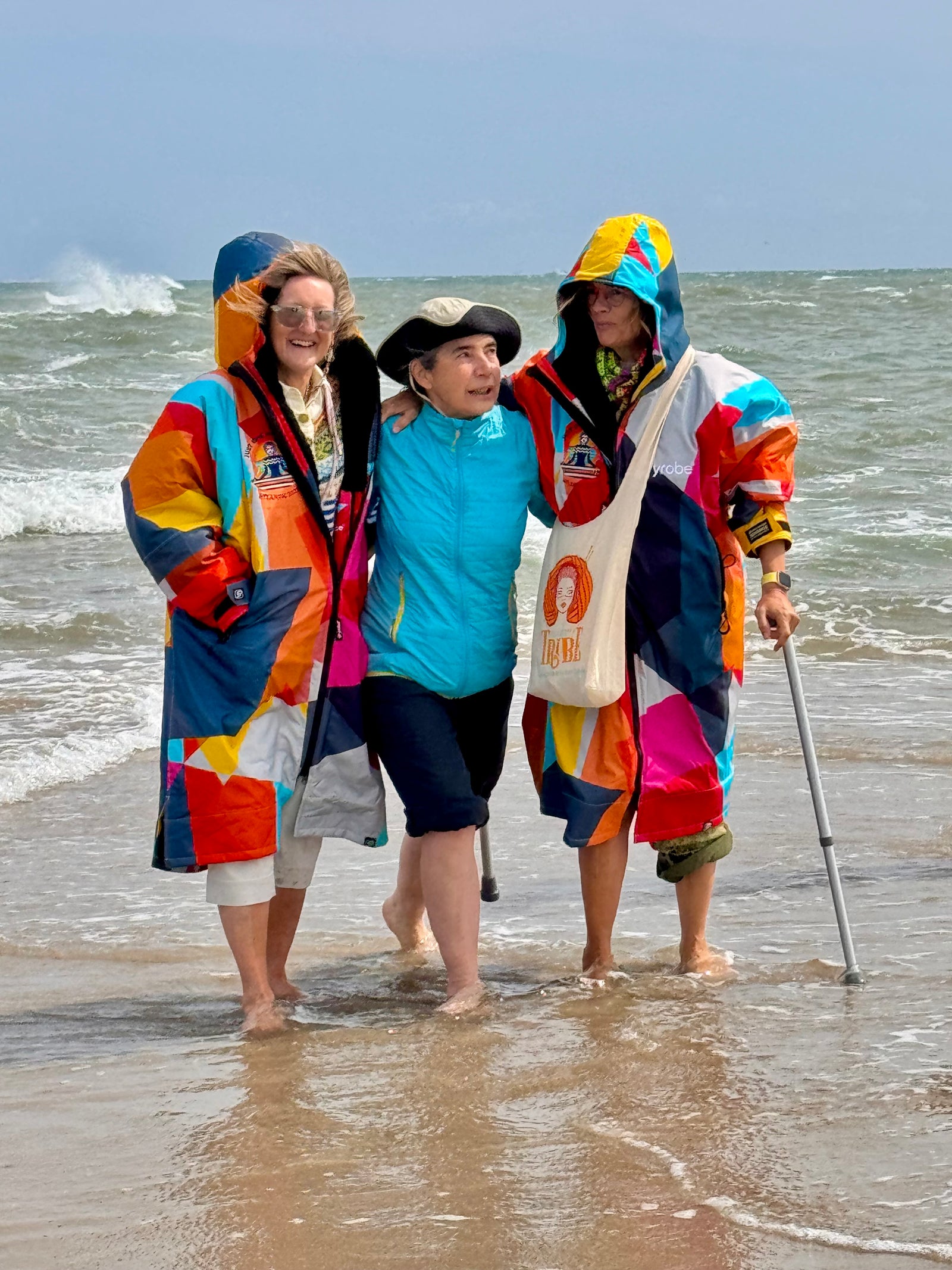 Limited Edition Abstract Dryrobe – Just One More Row