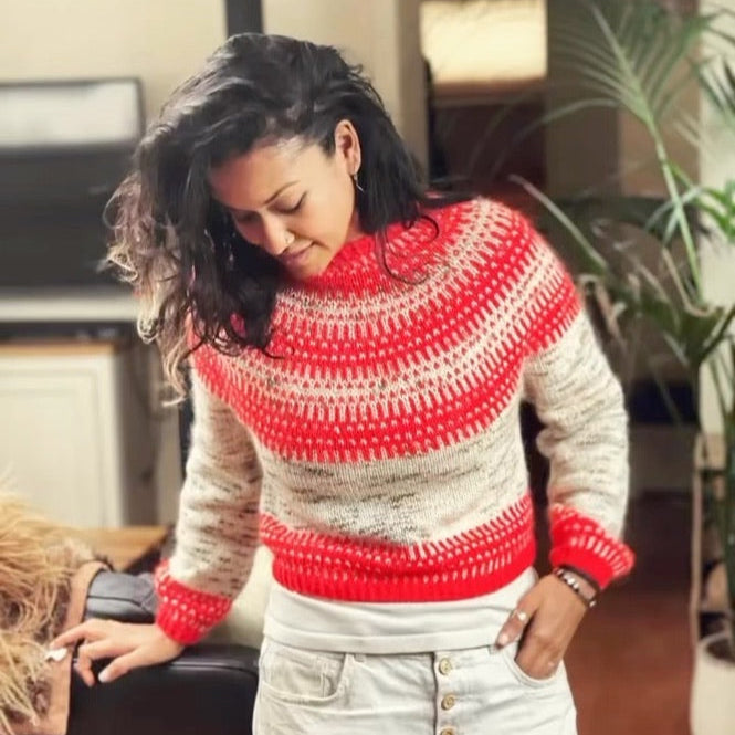 Badger and Bloom Sweater by Anne Ventzel Kit - Artyarns