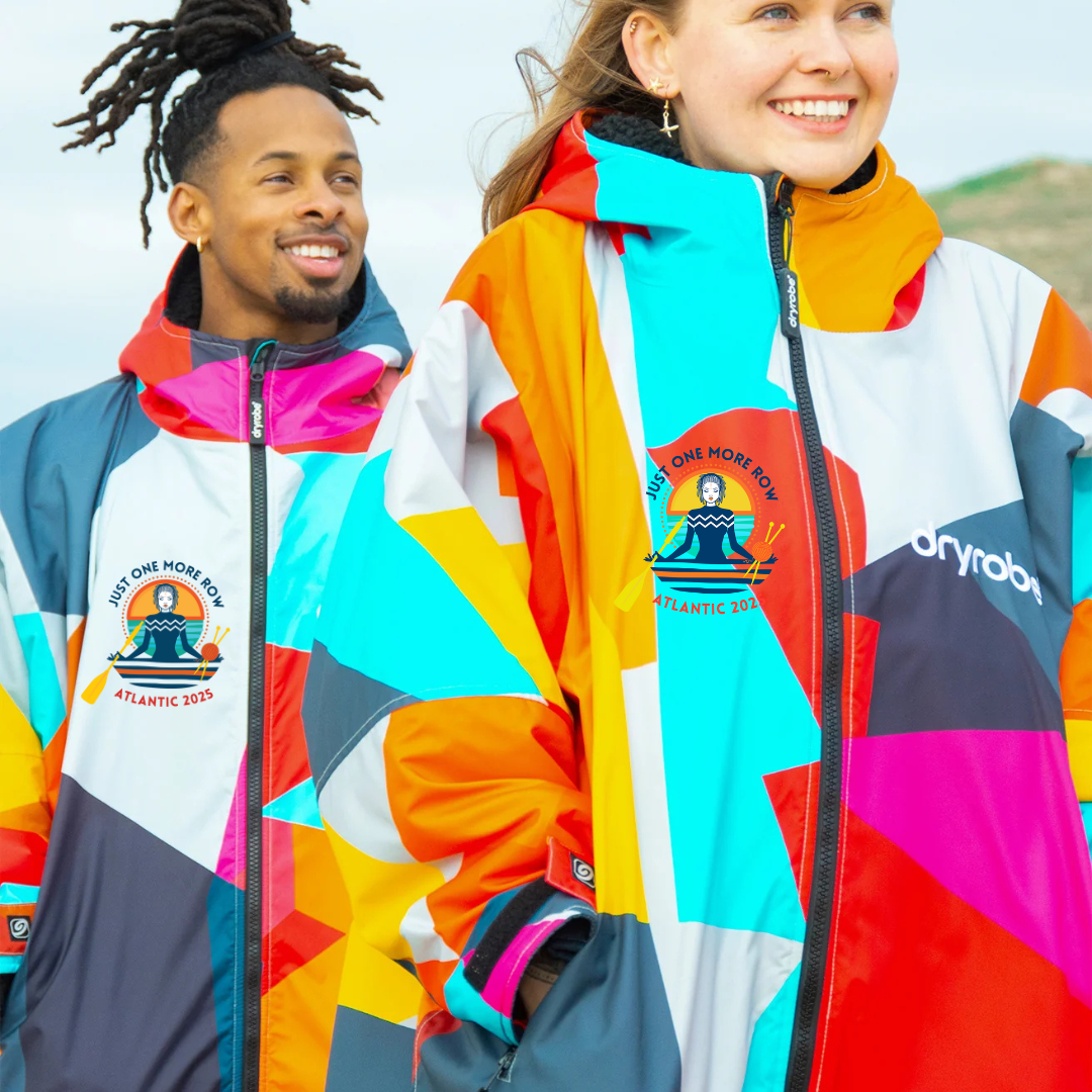 Limited Edition Abstract Dryrobe – Just One More Row