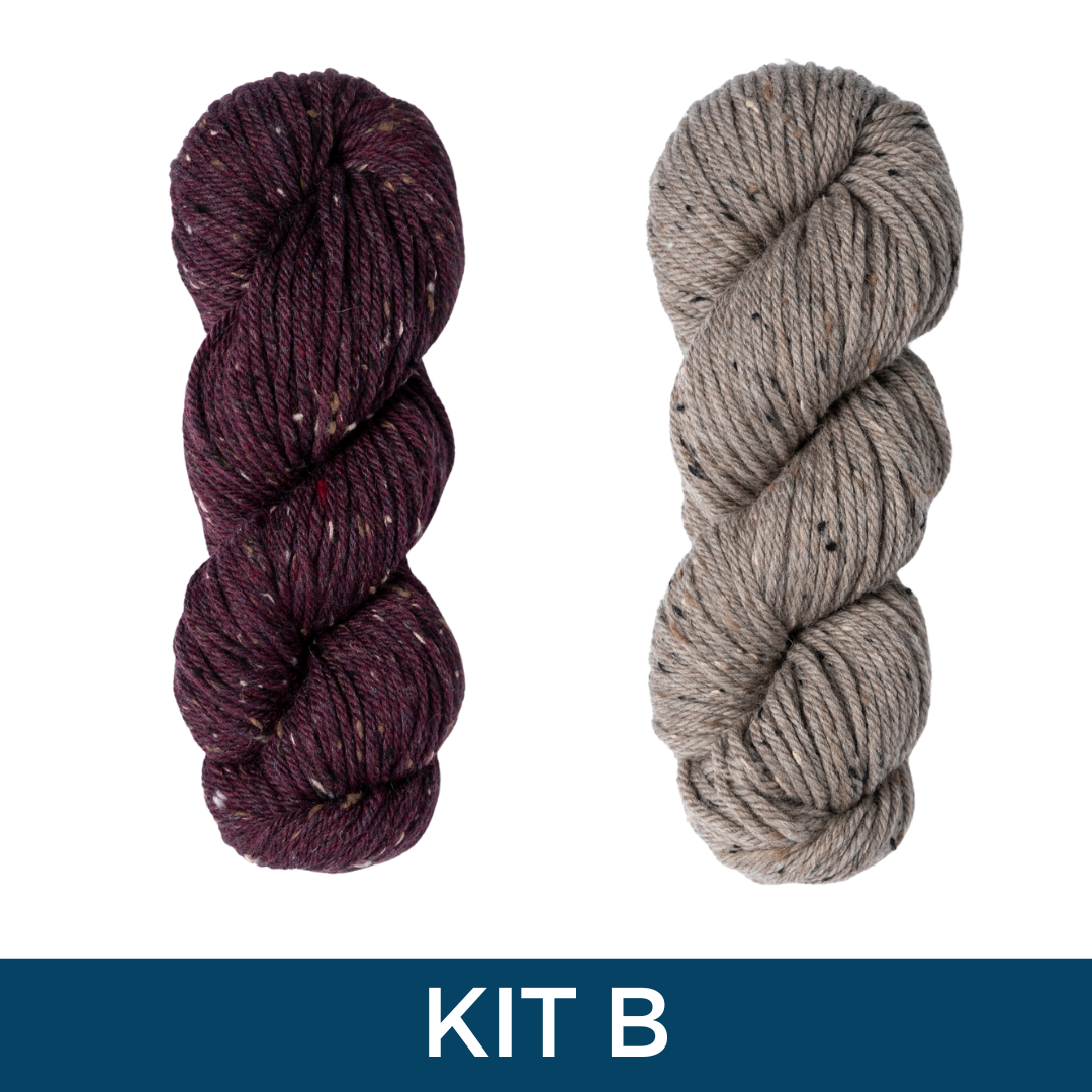 Anstruther Hat Kits with Woolstok Tweed