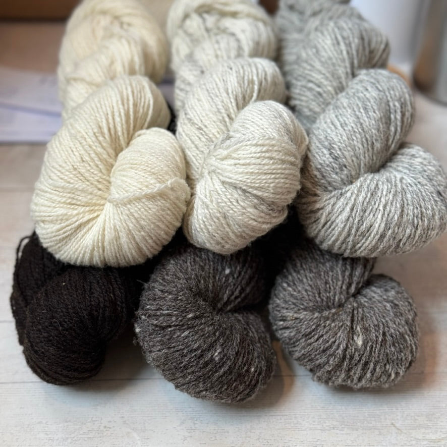 Wool Files Uist Wool DK Yarns | Outer Hebridean Yarn | Tribe Yarns - tribeyarns