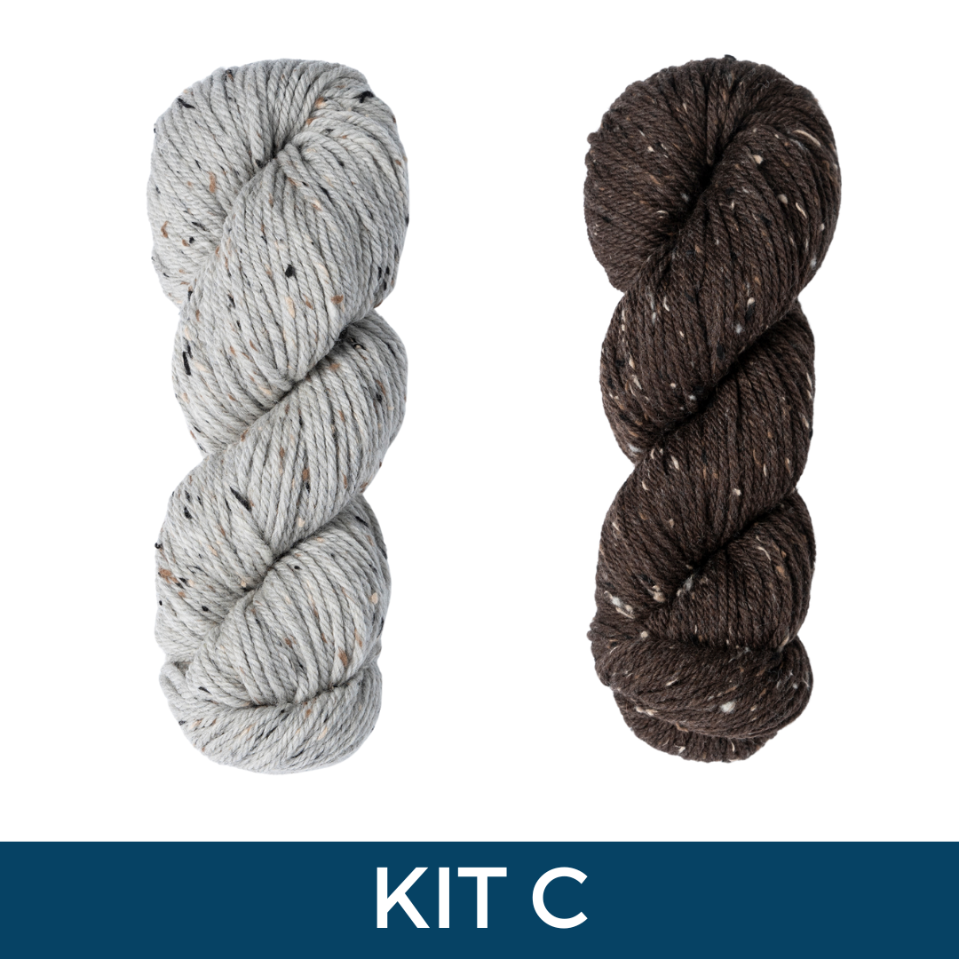 Anstruther Hat Kits with Woolstok Tweed