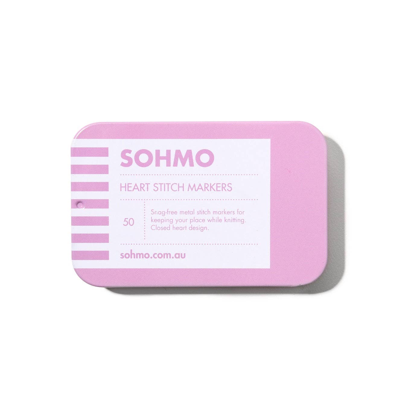 SOHMO Heart Stitch Markers - Pack of 50