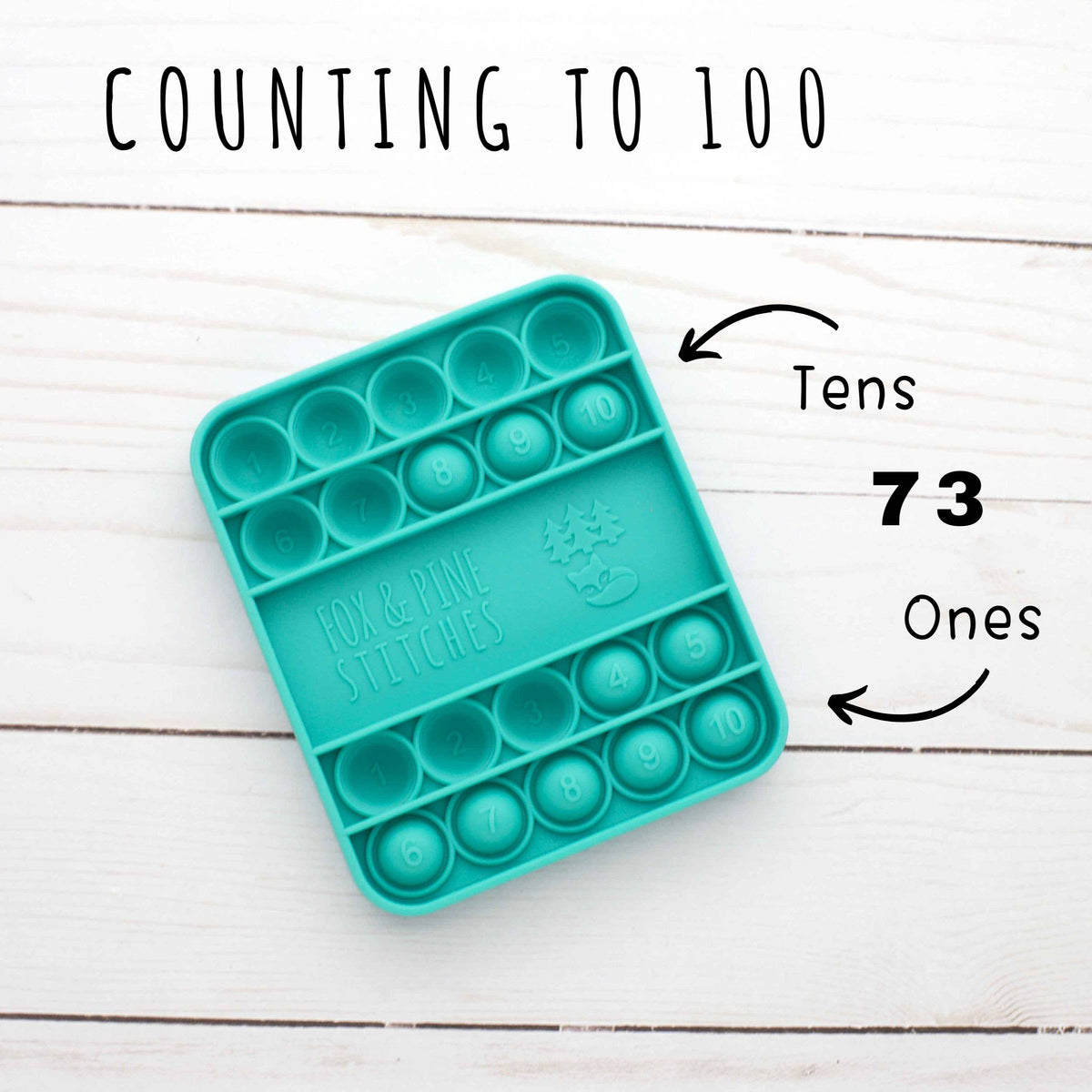 Colorful Row Counters | Knitting & Crochet Notions and Tools Fox & Pine Stitches