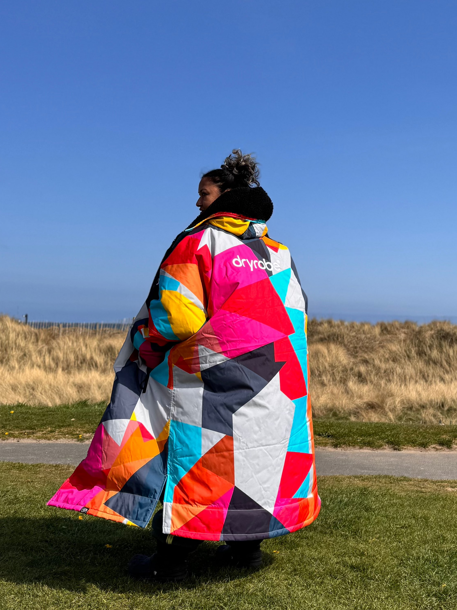 Limited Edition Abstract Dryrobe – Just One More Row