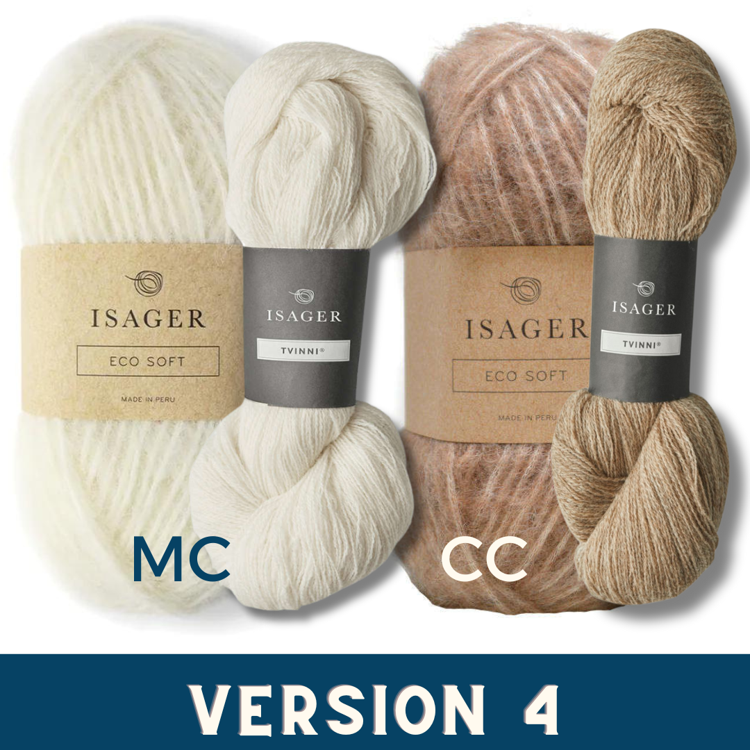 Karla Cape Kit by Anne Ventzel Isager Yarn Kits Tribe Yarns