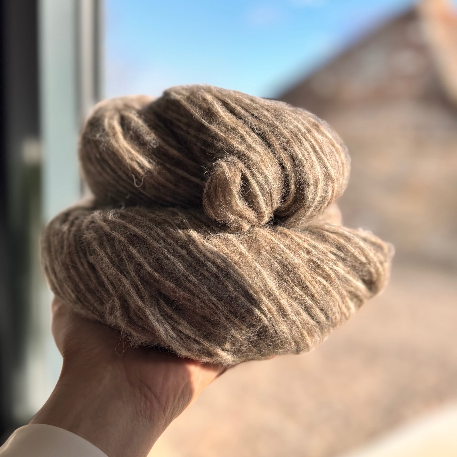 Blown Alpaca Cotton - Undyed
