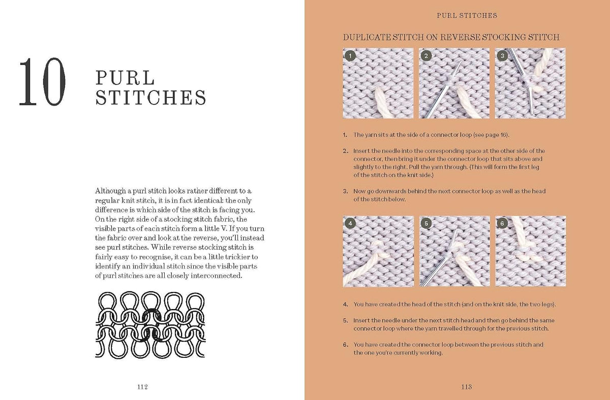 Zurcido creativo visible para prendas de punto por Flora Collingwood-Norris
