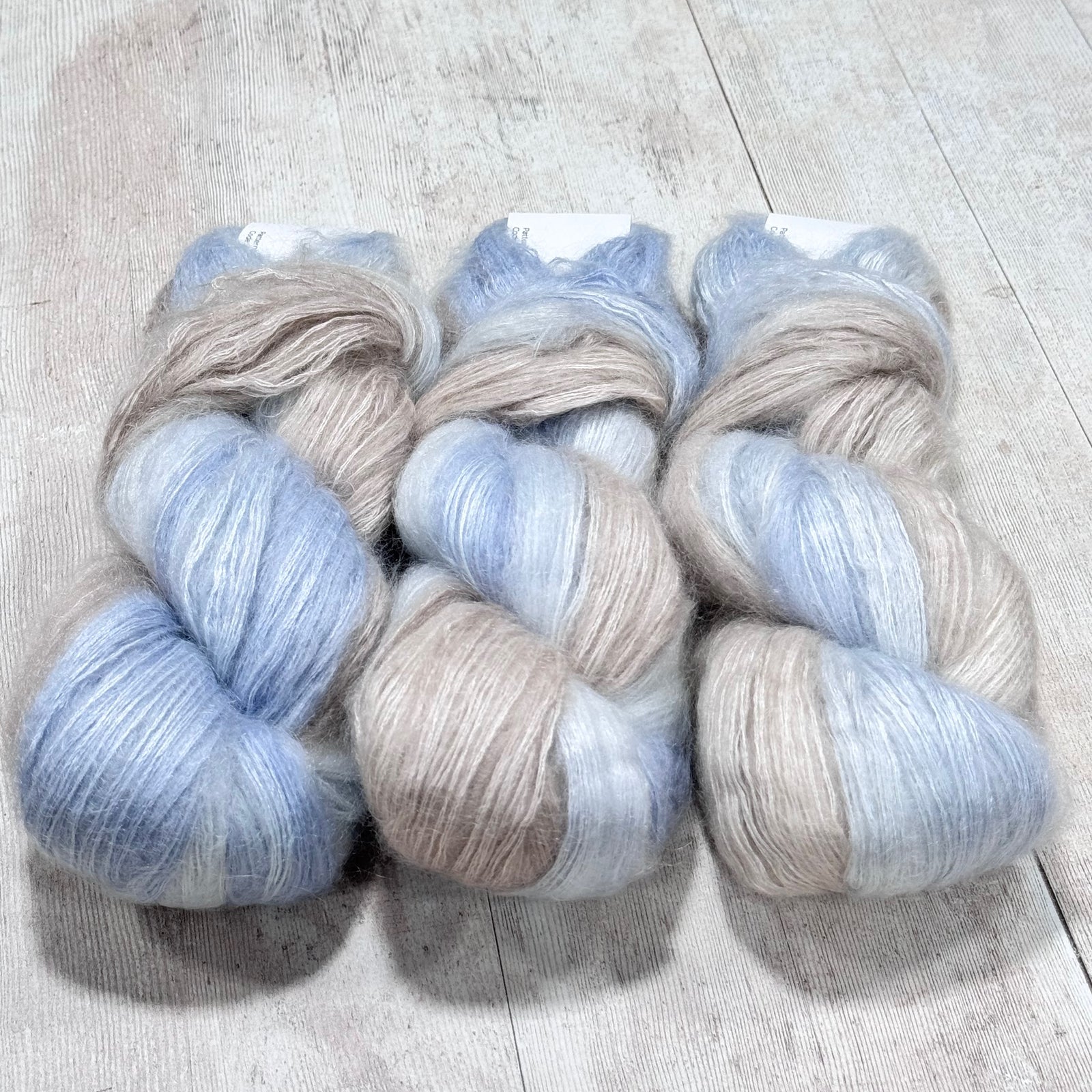 Double Mohair Ombré yarn