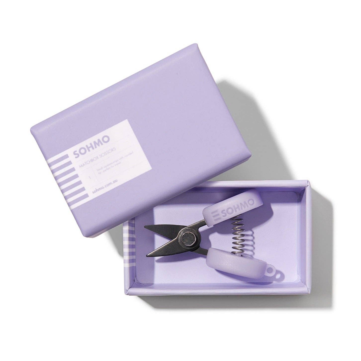 SOHMO Matchbox Scissors - Airline-Safe Travel Sewing Scissors