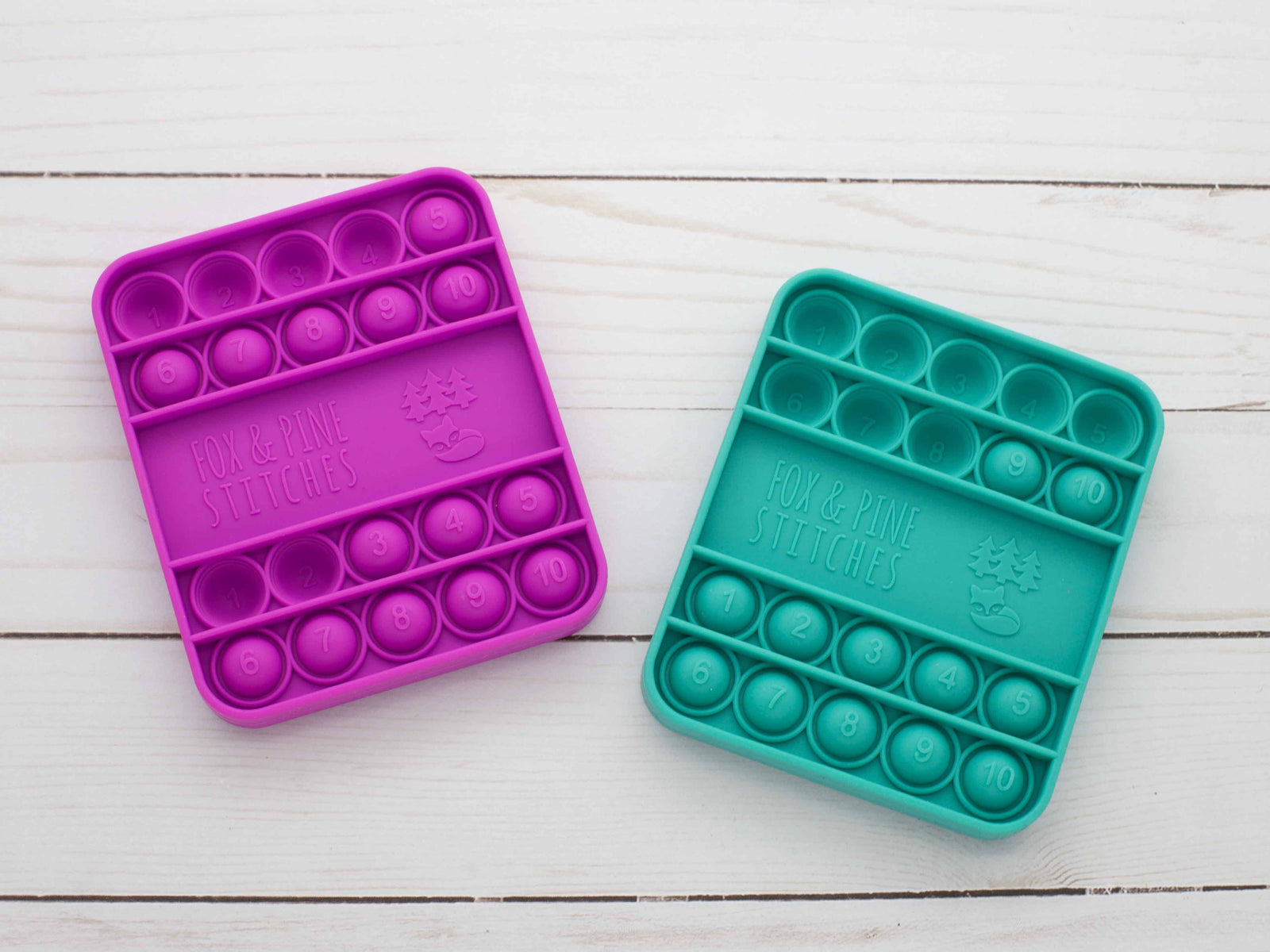 Colorful Row Counters | Knitting & Crochet Notions and Tools Fox & Pine Stitches