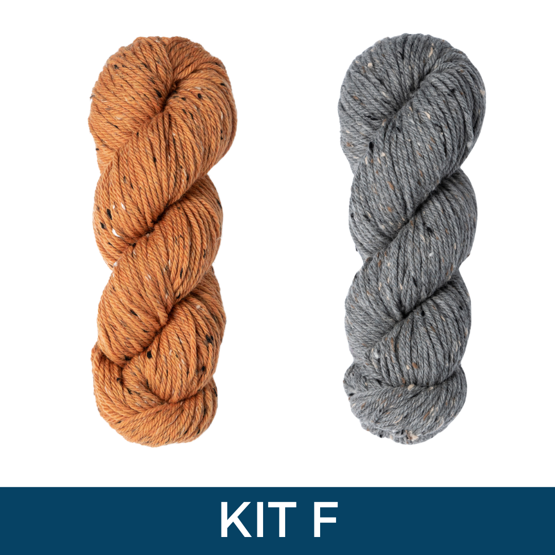 Anstruther Hat Kits with Woolstok Tweed