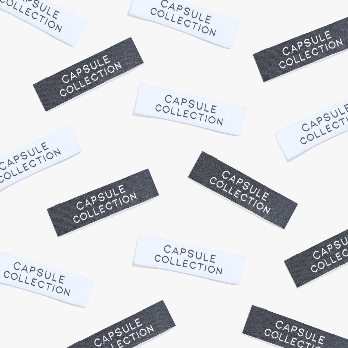 &quot;Capsule Collection&quot; Woven Labels 6 Pack