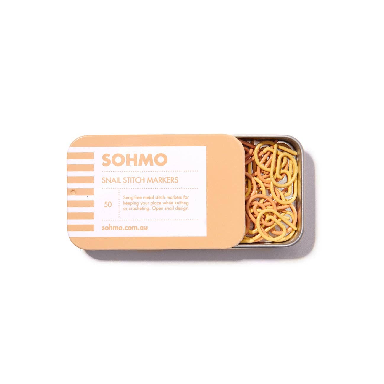 SOHMO Snail Stitch Markers - Pack of 50