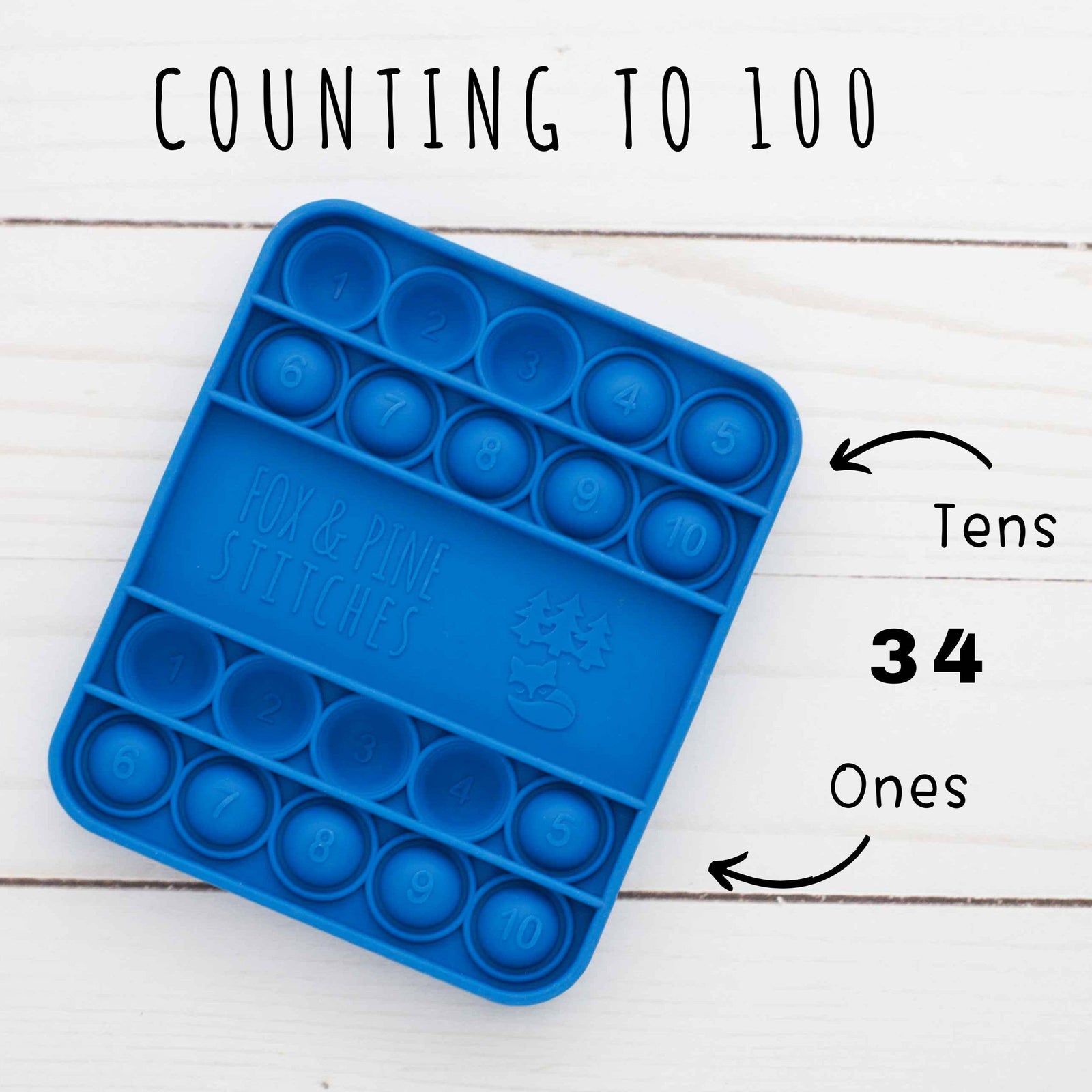 Colorful Row Counters | Knitting & Crochet Notions and Tools Fox & Pine Stitches