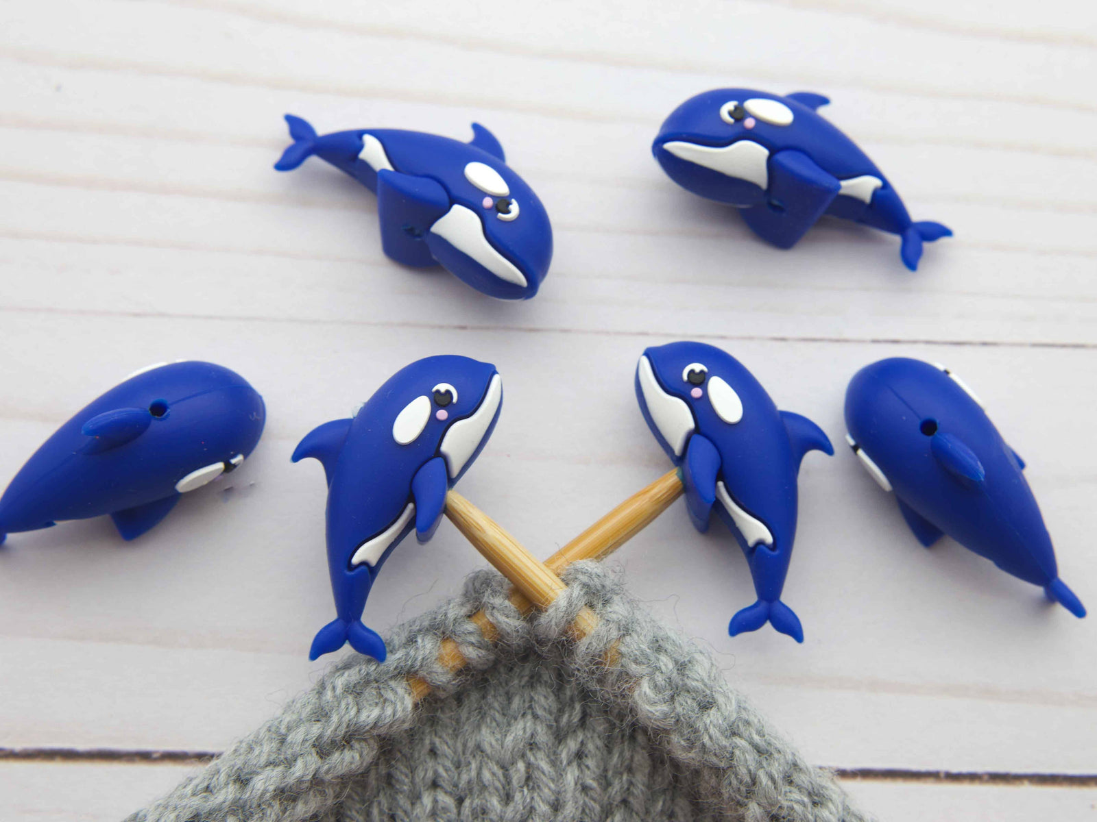 Swimming Whale | Stitch Stoppers Fox & Pine Stitches