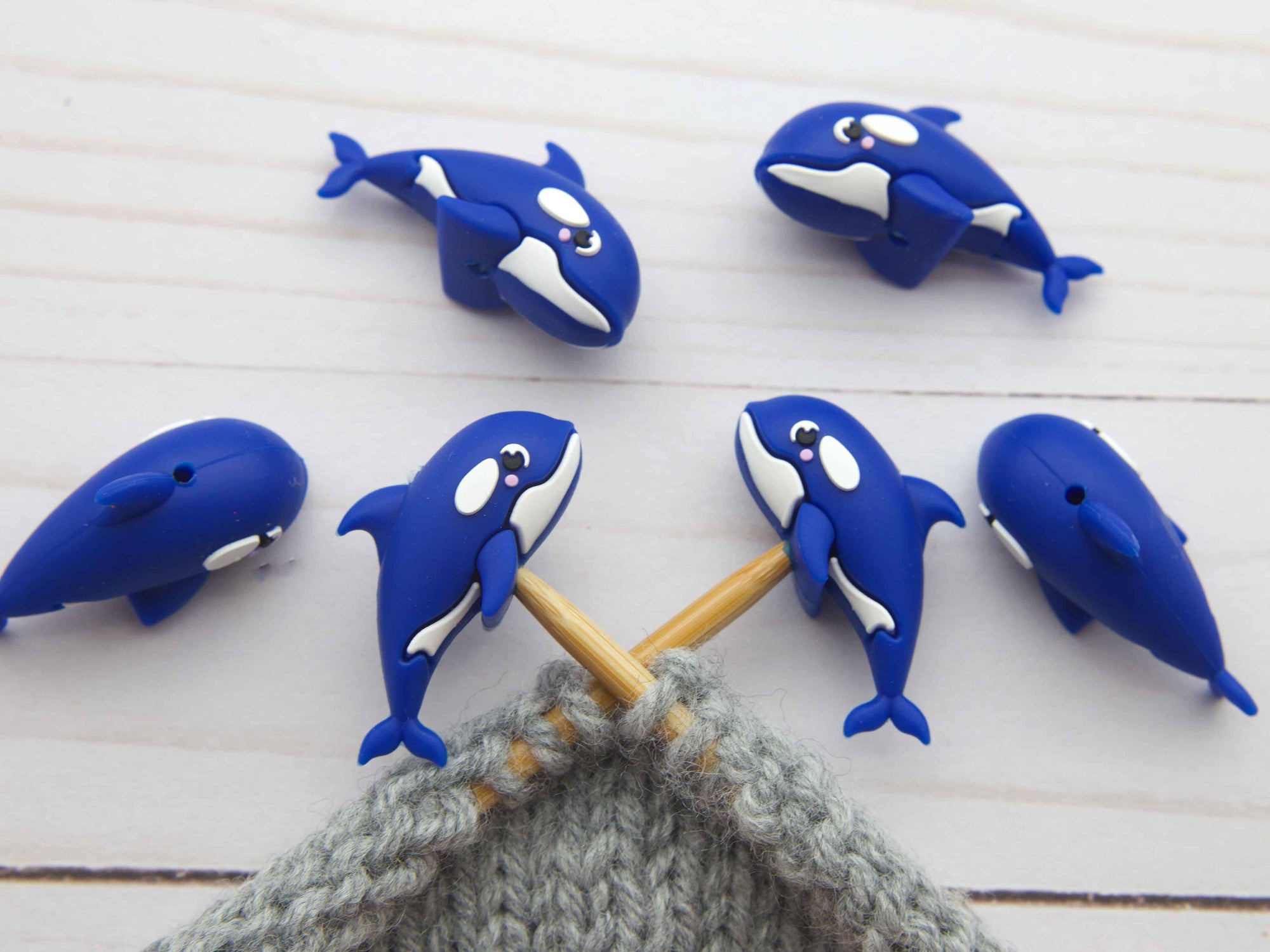 Swimming Whale | Stitch Stoppers Fox & Pine Stitches