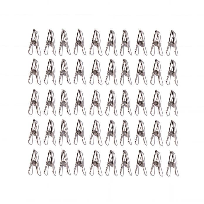 SOHMO Stainless Steel Quilt Binding Clips - Pack of 50