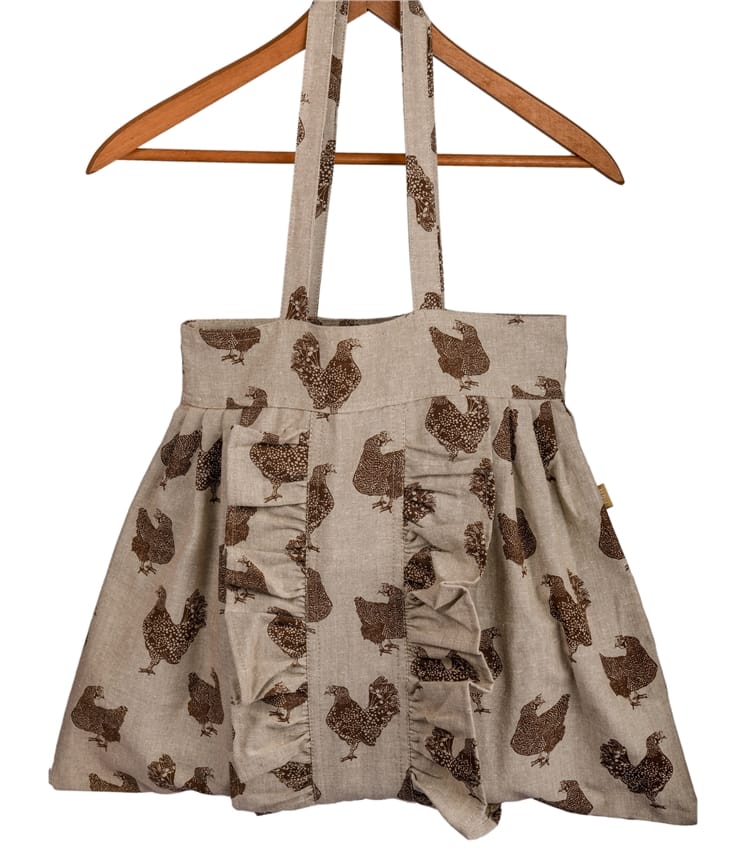 Henrietta Frilled Tote