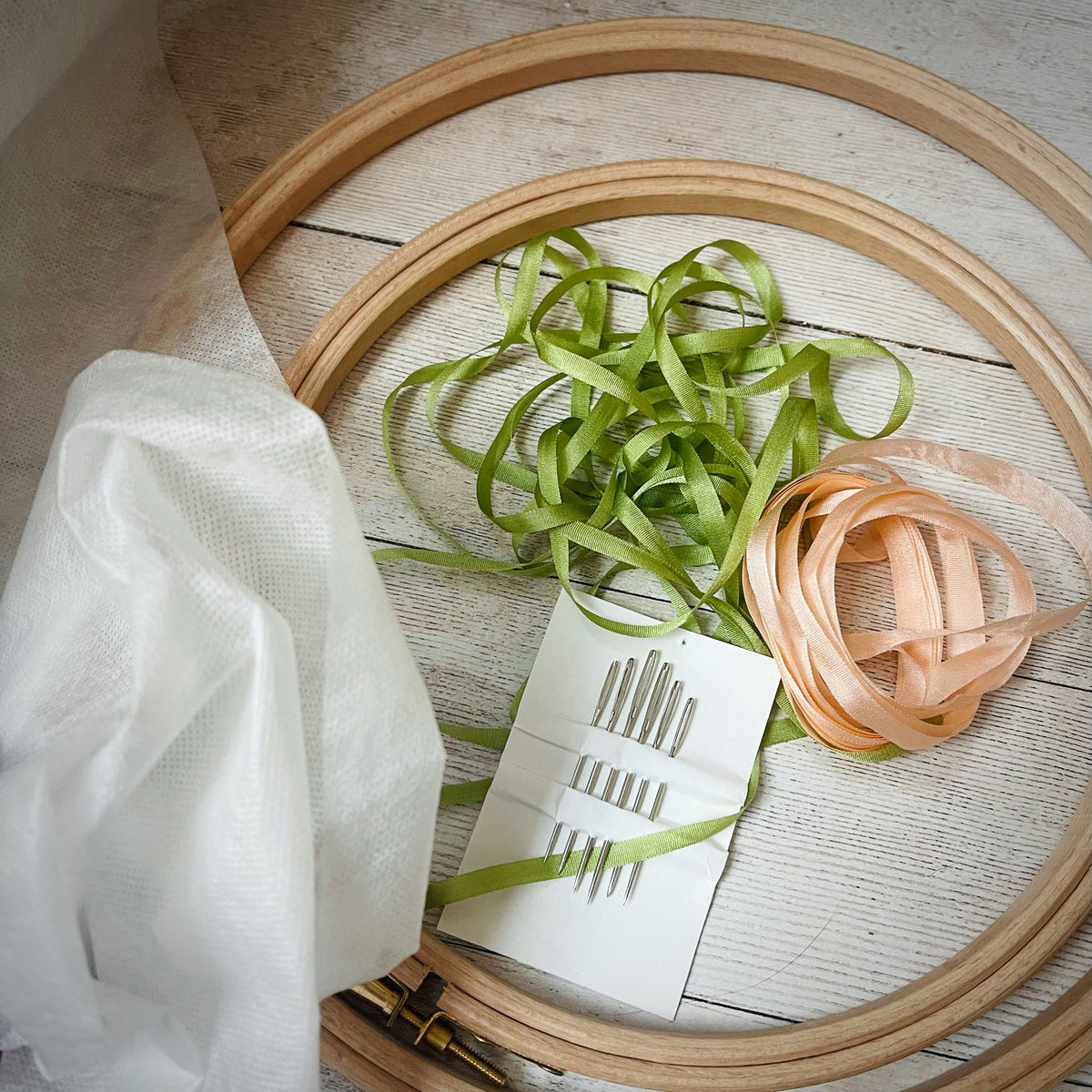 Embroidery on Knits Kit tribeyarns